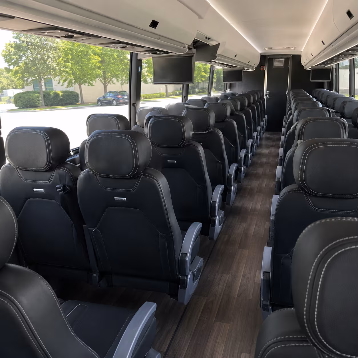 hamilton charter bus rentals for office parks and corporate campuses