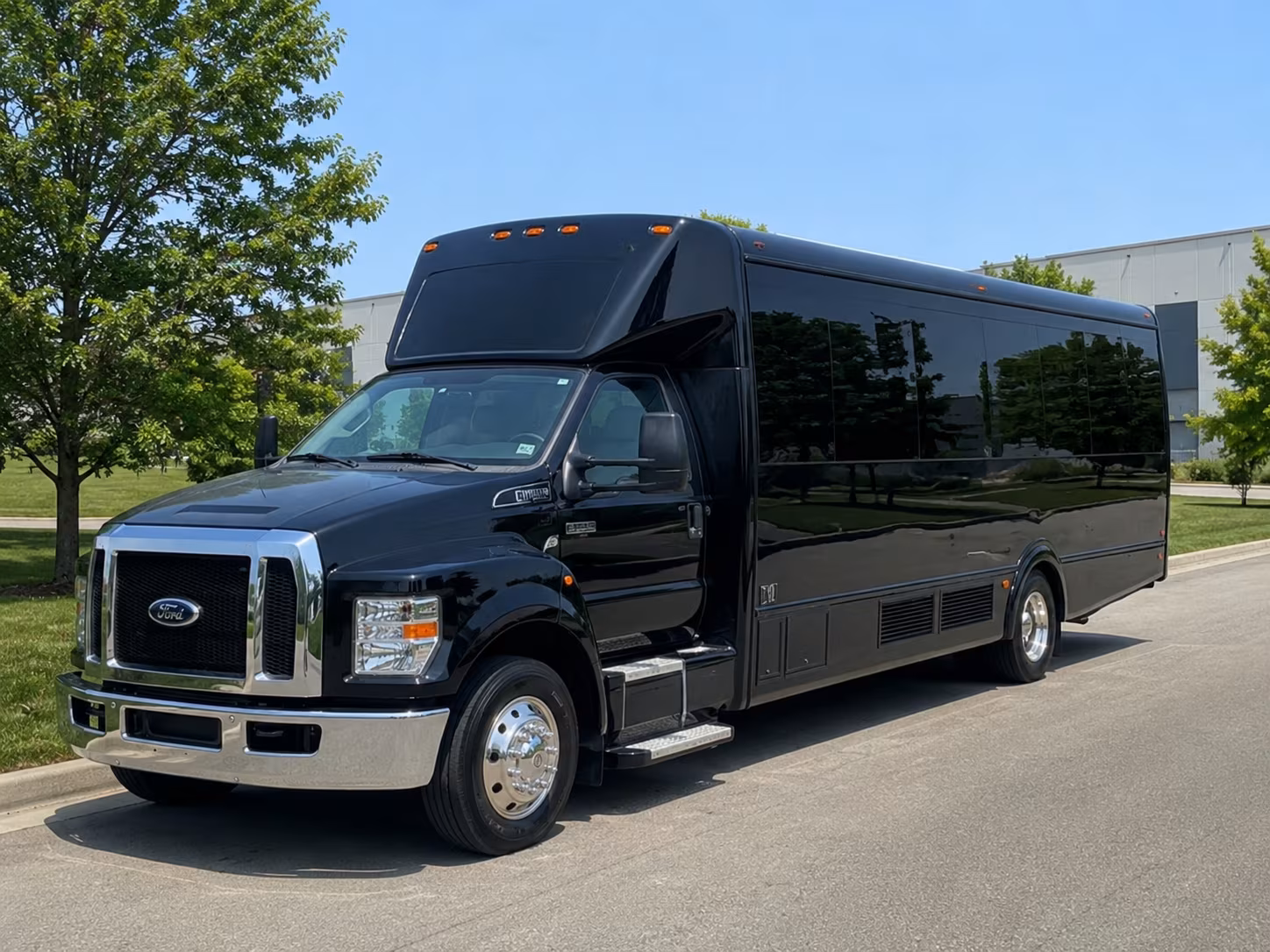 hamilton corporate event party bus rental