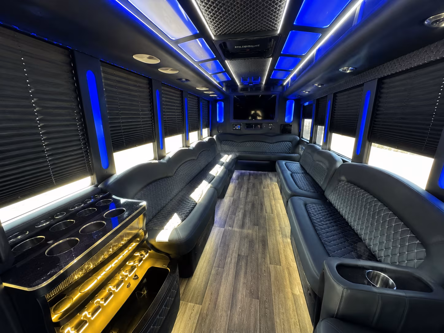 hamilton new years eve party bus rental