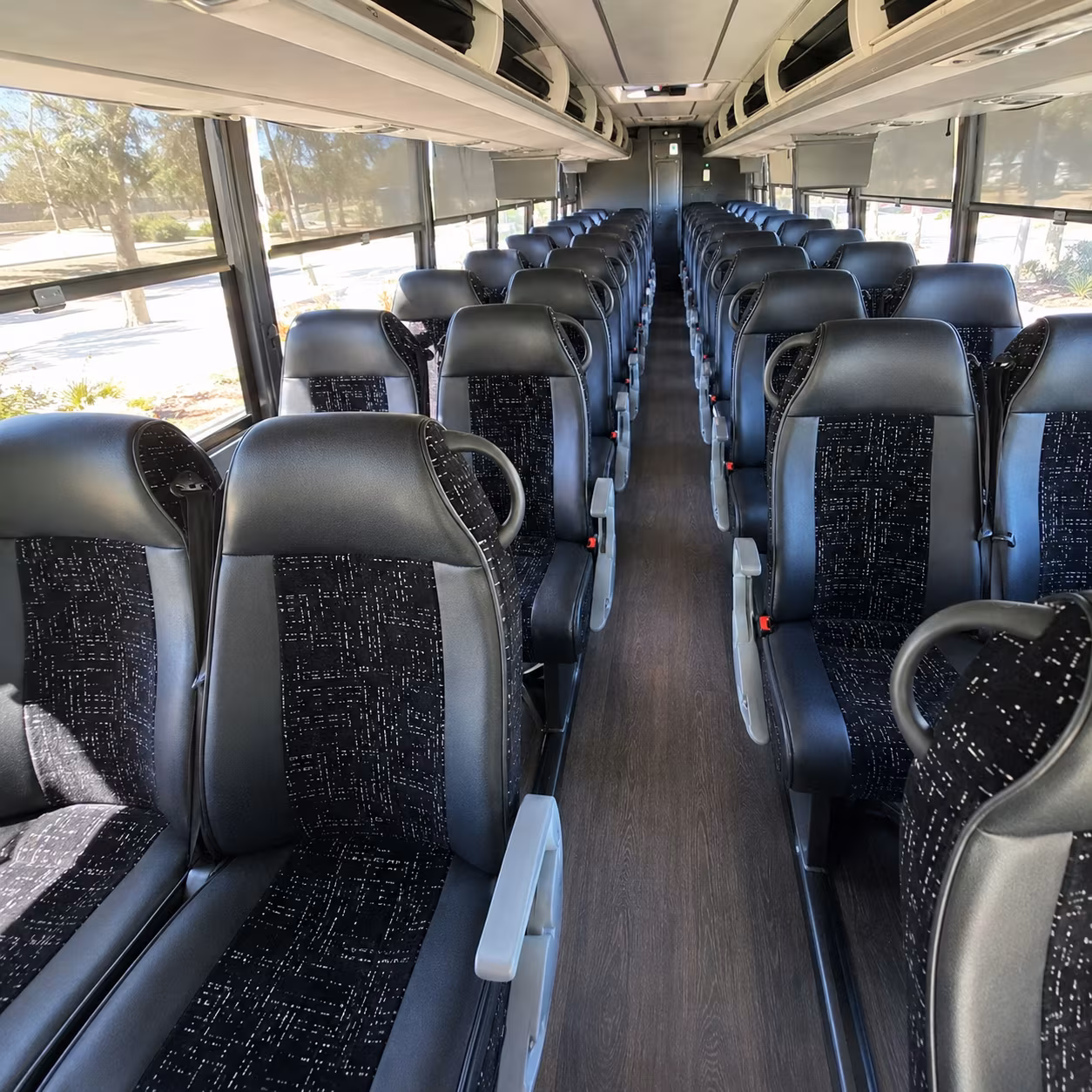 hamilton religious group transportation onboard seating