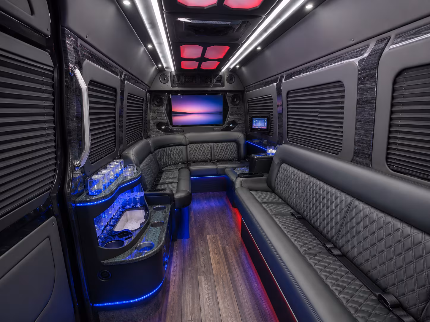 hamilton sprinter limousine interior