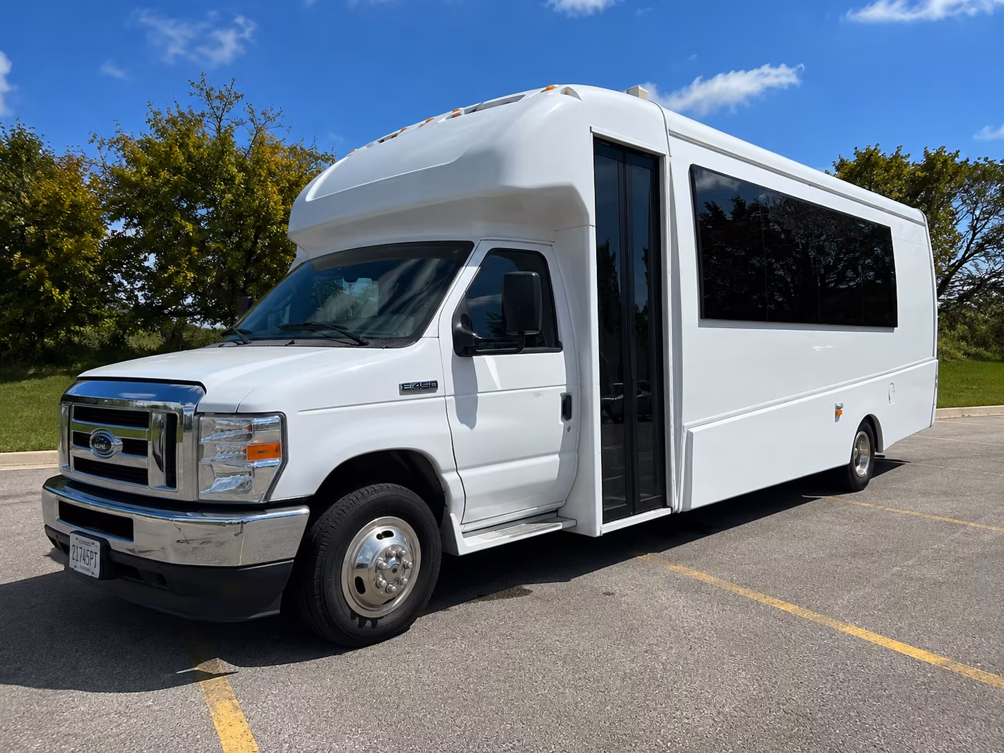 hamilton wedding party bus rental